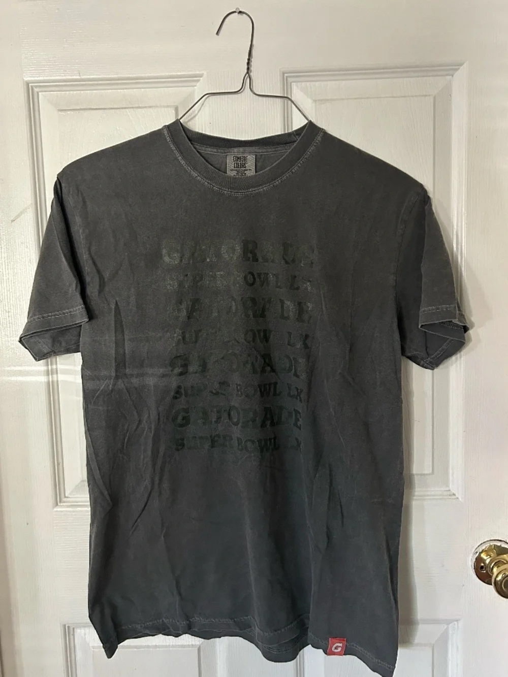 Comfort Colors Gatorade Super Bowl LX Heavyweight Graphic Tee Large